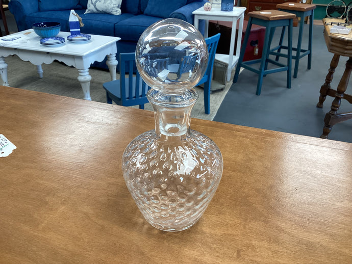 Vintage Small Glass Decanter