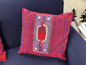 Guatemalan Huipil Pillow 18"