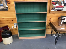 Load image into Gallery viewer, Crackle Finish Bookcase 26x10x48H