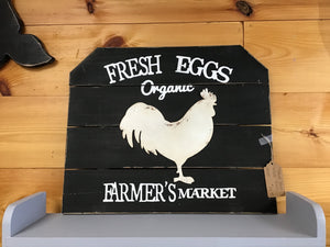 "Fresh Eggs" Wood Sign 20x24