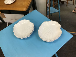 Scallop Shell Dishes Set 6