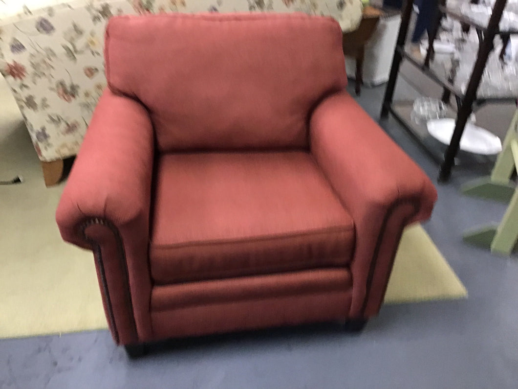 Rust Club Chair