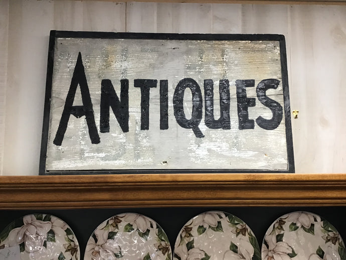 Antiques Sign