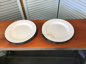 Falcon Enamelware- 8 Plates