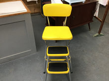 Load image into Gallery viewer, Vintage Bright Yellow Cosco Step Stool