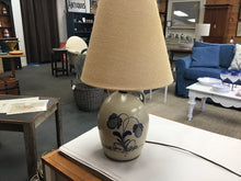 Load image into Gallery viewer, Vintage Cedar Swamp Stoneware Lamp 24&quot;