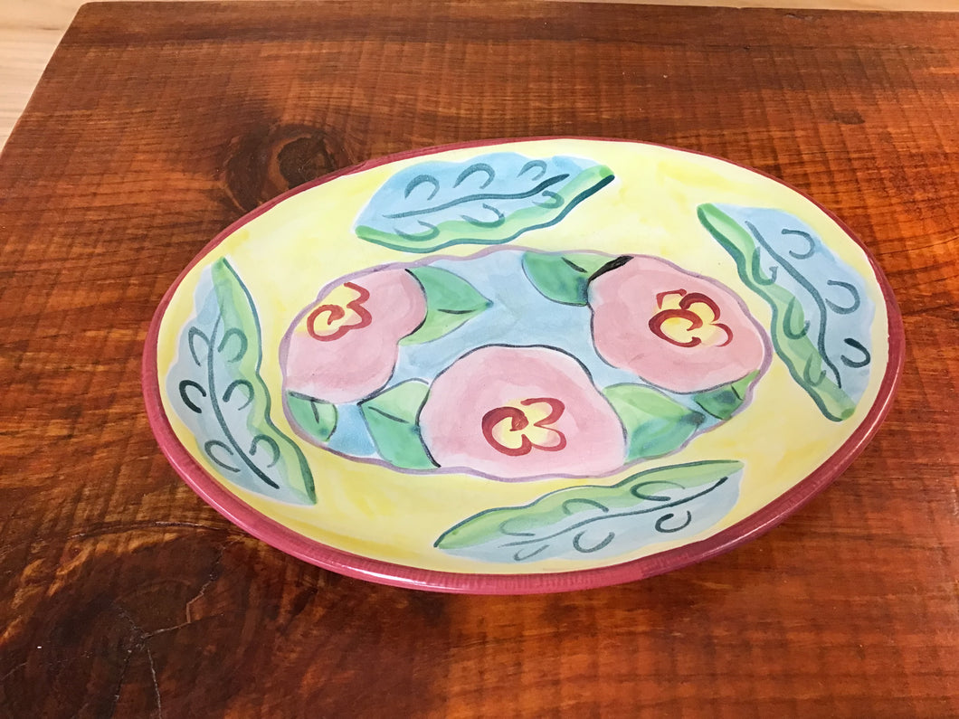Damariscotta Pottery Oval Plate 11