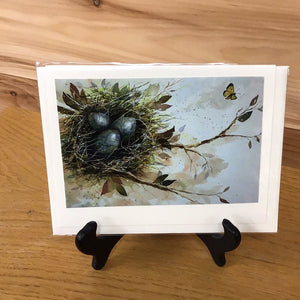 Bird's Nest Notecard - P. Pendergast