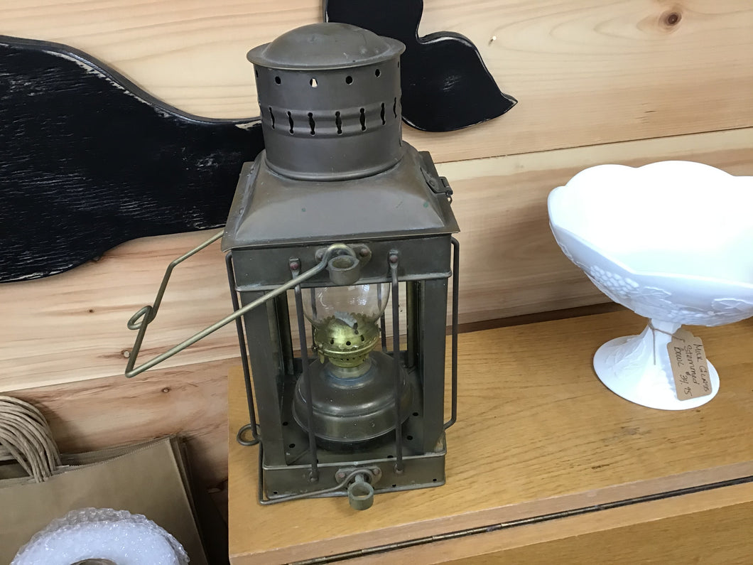 Antique Brass Ship Lantern