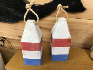 Red, White & Blue Buoy 9"
