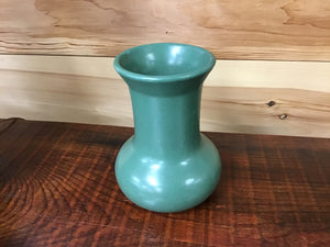 Vintage Arts & Crafts Green Matte  Vase