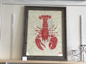 Lobster  22 x 27