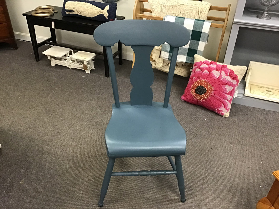 Blue Painted Chair