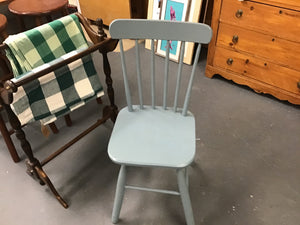 Light Blue Painted Chair