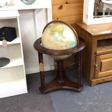 Load image into Gallery viewer, Lighted 16&quot; Repogle Heirloom Globe on Floor Stand