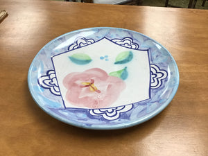 Vtg Damariscotta Pottery  11” Plate