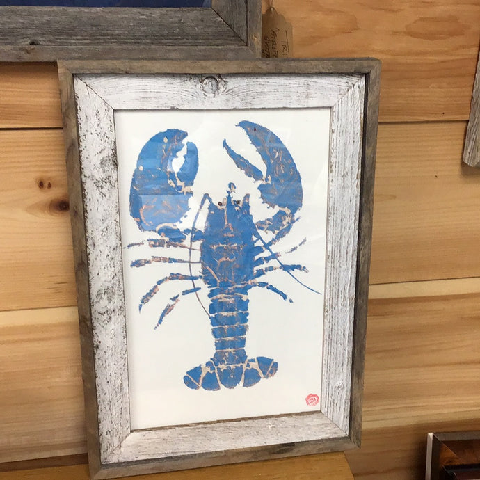 “ Cotton Candy” Blue Lobster 14 x 20