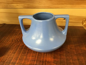 Vintage Stangl Matte Blue "Eve" Vase