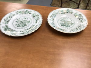 J & G Meakin 5 Plates , 7 Bowls -1851