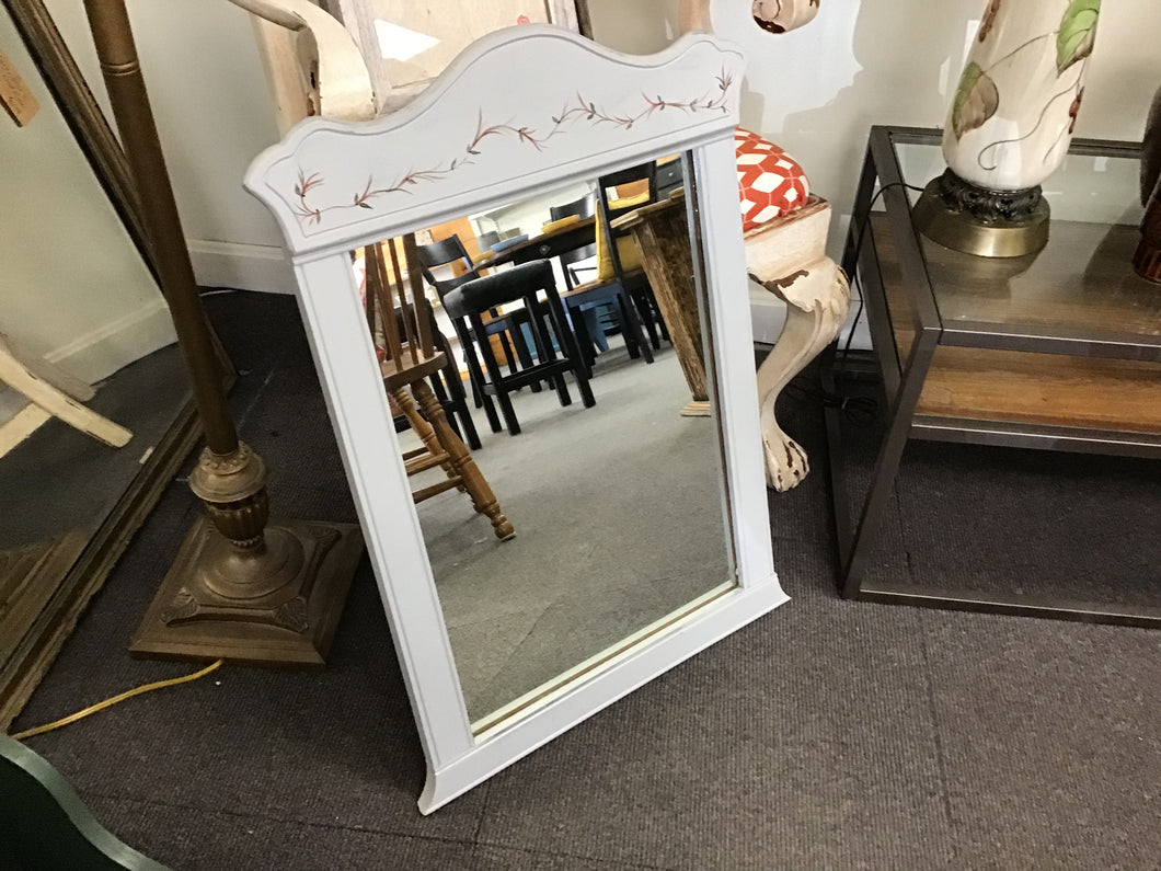 Gray Painted Mirror