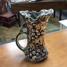 Load image into Gallery viewer, Vintage McCoy Pottery Silver Grape Pitcher